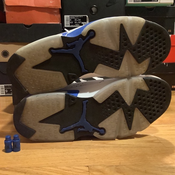 Nike Air Jordan 6 Retro Sport Blue (2014) Mens Size 10 - Picture 11 of 15